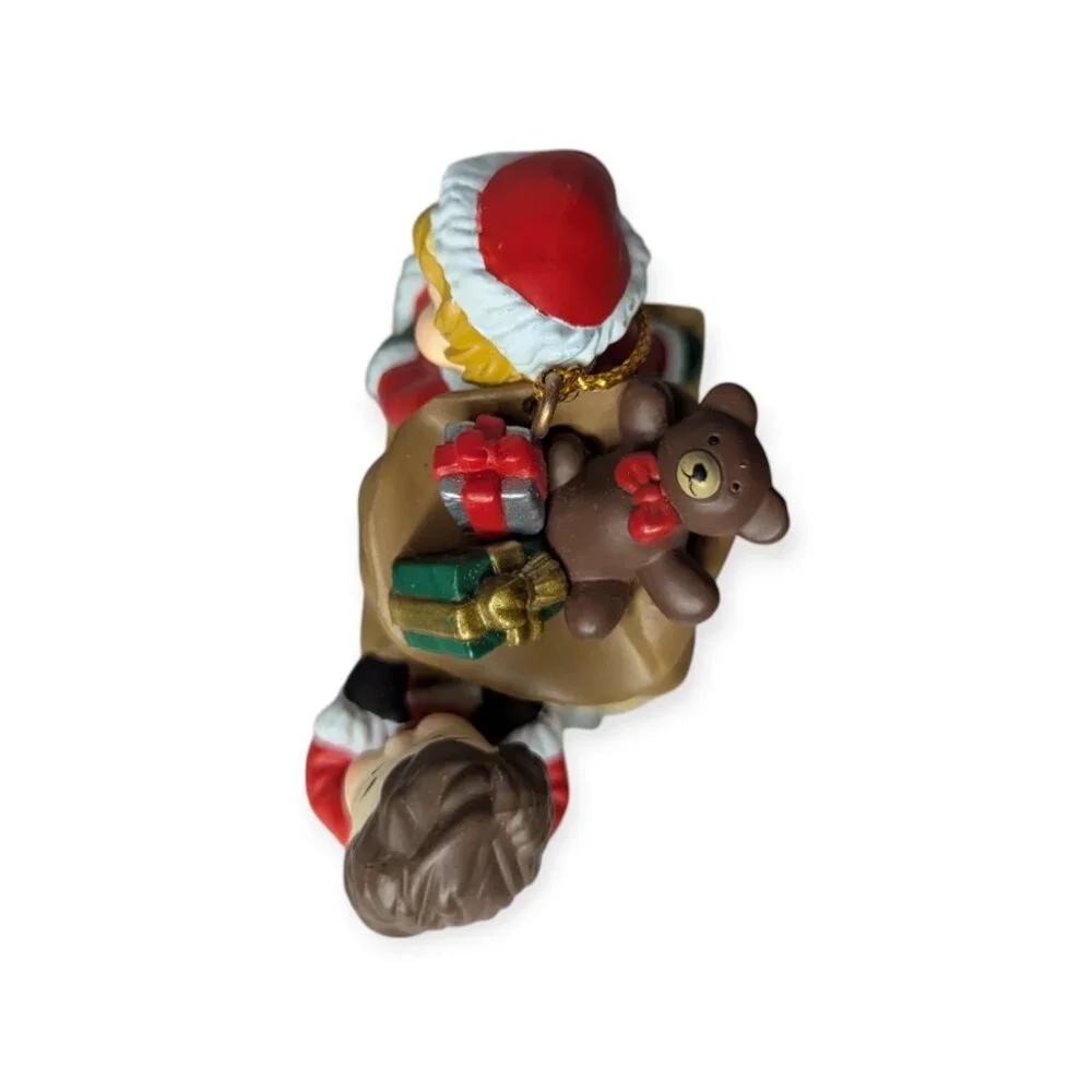 Vintage 1996 Campbell's Soup Kids Sled Christmas Ornament w/Original Box
